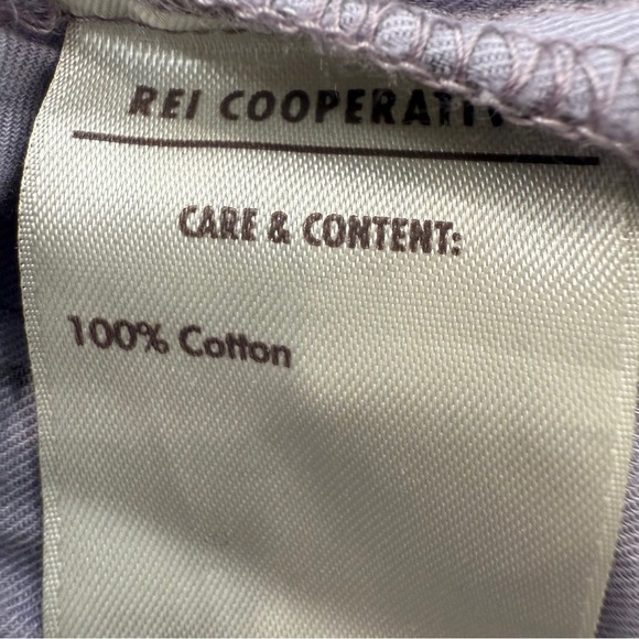 REI Womens Shirt Size Medium Purple Cooperative Lavender Button Down Top - Picture 8 of 8